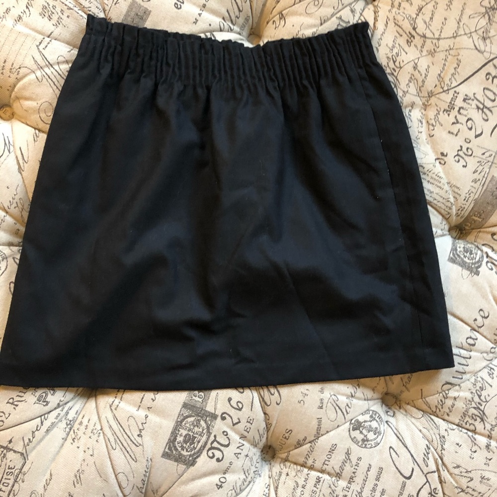 J. Crew Black Skirt